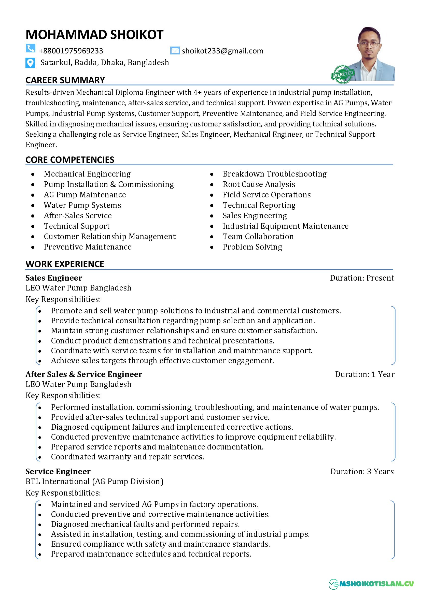 Sales Engineer