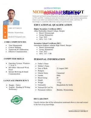 Freasher cv templete 1 page (5)